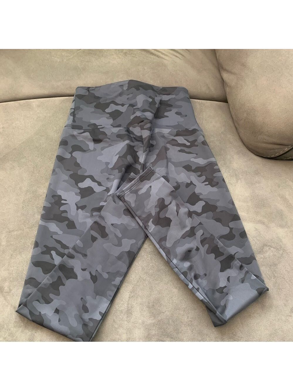 Onzie high waist black/grey camp leggings XS - Picture 5 of 6